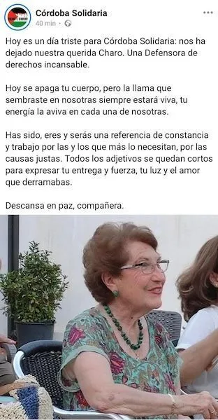 Córdoba Solidaria Charo Gutiérrez