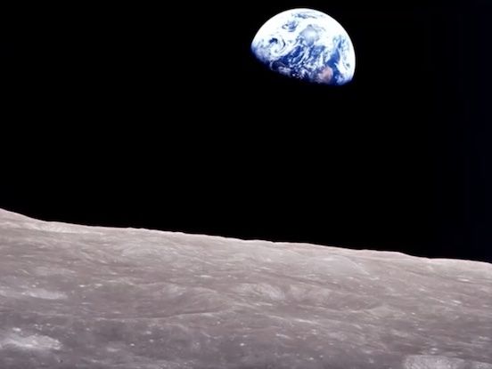 tierra desde a luna