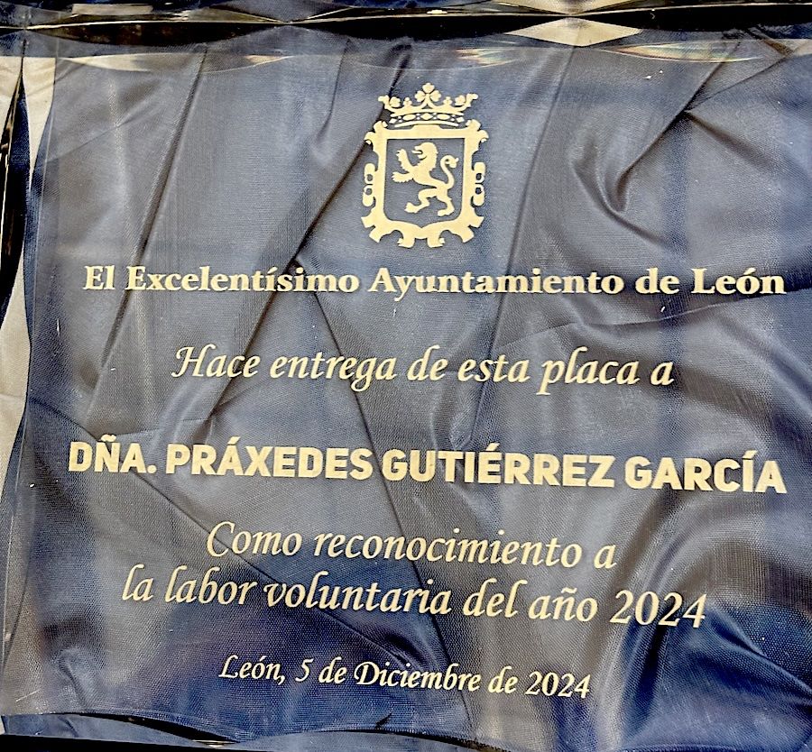 placa reconocimiento praxedes