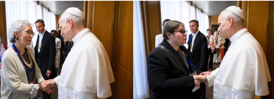 con el papa